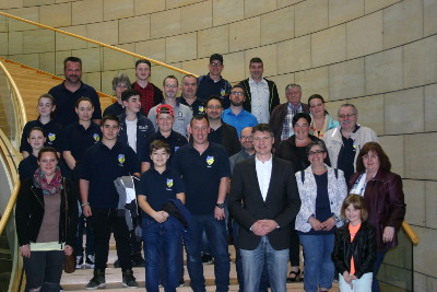 Gruppenbild im Landtag